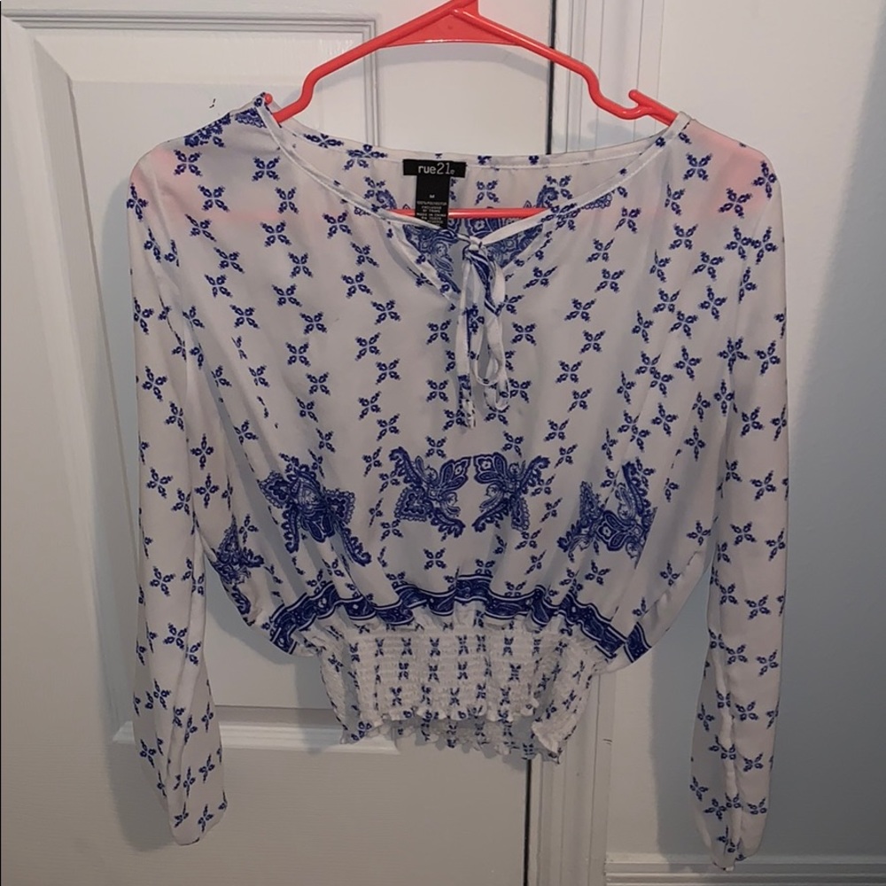 Cropped long sleeve